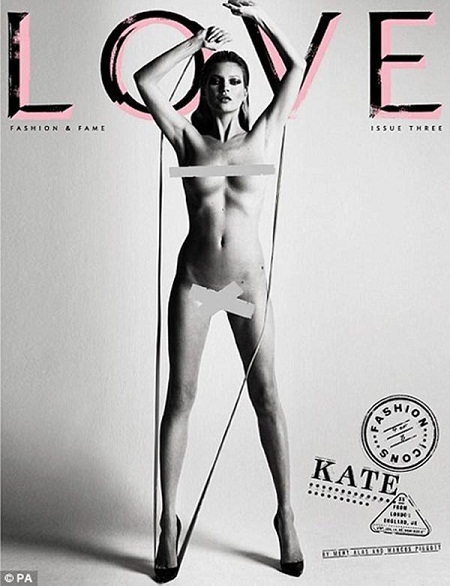 Những bìa báo đẹp rạng ngời của siêu mẫu Kate Moss