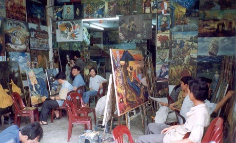 Cửa hàng tranh chép