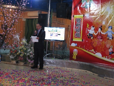 Người xứ Nghệ tại Kiev đón xuân Quý Tỵ - 1 Ông Phan Tiến Đồng