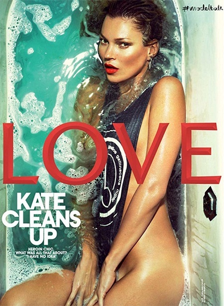Những bìa báo đẹp rạng ngời của siêu mẫu Kate Moss - 5 Những bìa báo đẹp rạng ngời của siêu mẫu Kate Moss