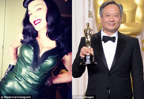 Madonna đã làm Lý An bẽ mặt tại bữa tiệc trước lễ trao giải Oscar.