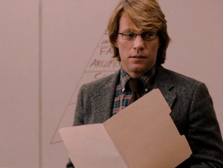 In the horror movie "Cry Wolf", Jon plays the handsome teacher Rich Walker.