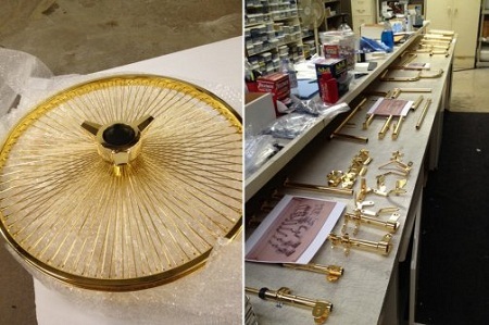 Lady Gaga dát vàng 24 kara lên... xe lăn - 2 Những chi tiết làm nên chiếc xe lăn nghìn đô