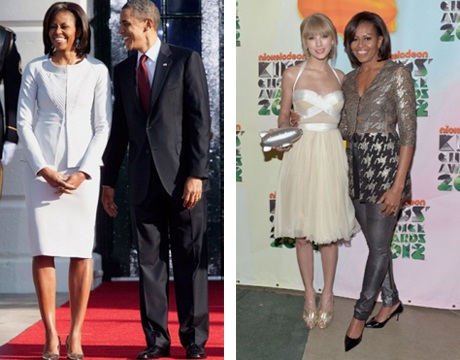 Phu nhân Tổng thống Obama mặc đẹp nhất thế giới - 5 Pi Uy