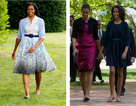 Phu nhân Tổng thống Obama mặc đẹp nhất thế giới - 6 Pi Uy