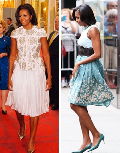 Phu nhân Tổng thống Obama mặc đẹp nhất thế giới - 7 Pi Uy
