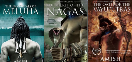 Nhà văn Ấn Độ lập kỷ lục về tiền tác quyền - 2 Bộ tiểu thuyết đầu tay gồm 3 tập của nhà văn Tripathi viết về thần Shiva