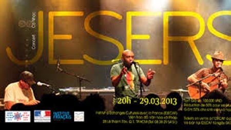 Ban nhạc Jesers của Pháp biểu diễn dọc 3 miền Việt Nam