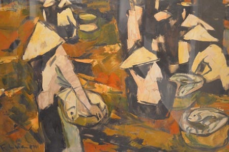 “Nối hai Thế kỉ” và cuộc đời của một họa sĩ tài năng - 12 Thiếu nữ làng chài