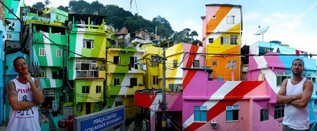 Favela Painting – Rio de Janeiro – Brazil