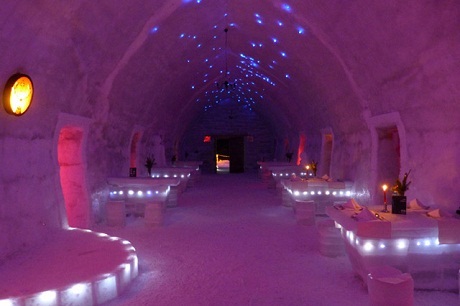 Khách sạn băng tuyết ở Kittila, Phần Lan