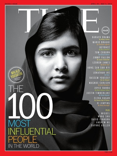 Kim Jong-un nằm trong top 100 nhân vật có ảnh hưởng nhất thế giới - 4 Em Malala Yousafzai