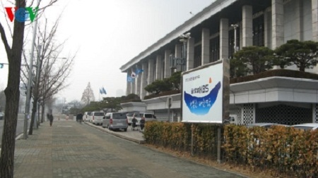 Nữ nghệ sĩ Việt biểu diễn cho Thủ tướng Hàn Quốc - 2 Một góc phố ở thủ đô Seoul (Hàn Quốc).