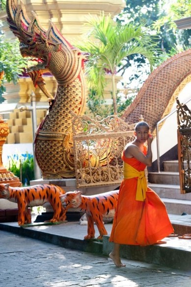 Báo Mỹ khuyên "nên một lần trong đời đi bộ trên phố cổ Hà Nội" - 17 Campuchia – Ngắm mặt trời mọc ở đền Angkor Wat.