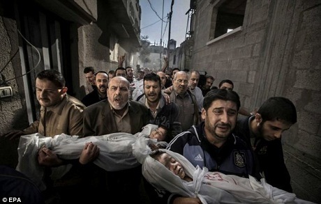 Bức hình đoạt Ảnh Báo chí Thế giới bị tố dùng mánh khóe - 1 Bức ảnh giành giải Ảnh Báo chí Thế giới 2013 được chụp bởi nhiếp ảnh gia Paul Hansen