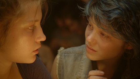 Phim về tình yêu đồng giới giành giải Cành cọ vàng - 3 Hai nữ diễn viên Lea Seydoux (vai Emma) và Adele Exarchopoulos (vai Adele)