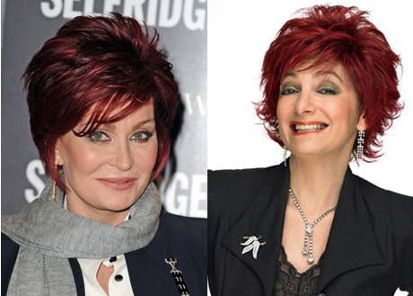 Giống người nổi tiếng cũng "hái" ra tiền! - 4 Sharon Osbourne thật sự và nhân vật “look-alike” do bà Caroline Bernstein hoá thân