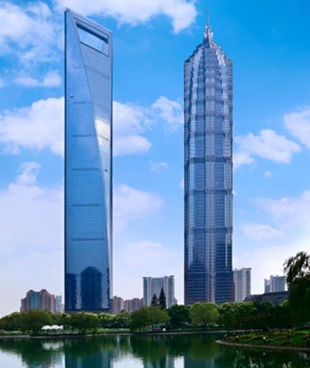 Những biểu tượng của kiến trúc hiện đại - 17 Trung tâm Tài chính Thế giới của thành phố Thượng Hải, Trung Quốc.