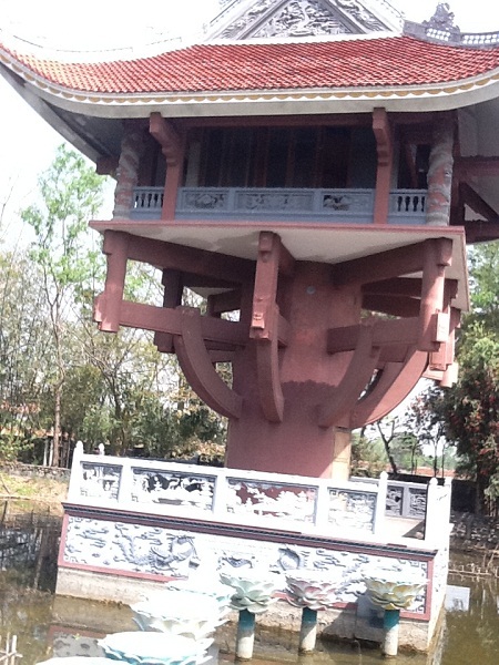 Chùa Một Cột tại Việt Nam Phật quốc tự ở Lâm tỳ ni