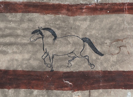 Phục chế hầm mộ 1500 tuổi ở Trung Quốc - 8 Ngựa – một trong 12 con giáp