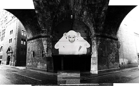 Bức chân dung trên cầu George IV.