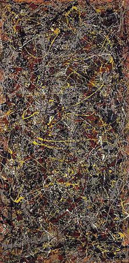 Bức “Number 5, 1948” được hoàn thành vào năm 1948 của danh họa Paul Jackson Pollock