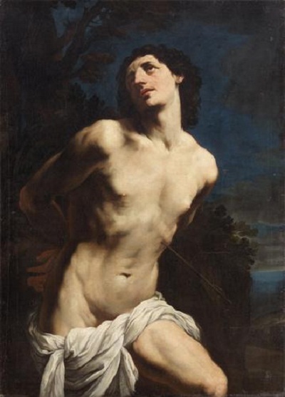 Bức “Saint Sebastian” (Thánh Sebastian) vẽ năm 1623, trưng bày tại Triển lãm Quốc gia, London, Anh.