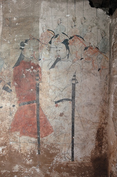 Phục chế hầm mộ 1500 tuổi ở Trung Quốc - 13 Bộ binh và kỵ binh