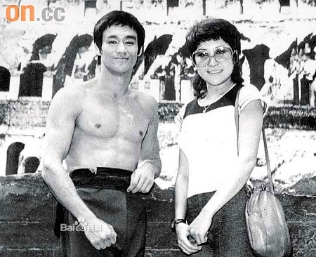 Bị nghi sát hại Lý Tiểu Long, mỹ nhân kêu oan - 3 Lý Tiểu Long và Đinh Bội.