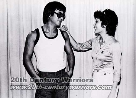 Bị nghi sát hại Lý Tiểu Long, mỹ nhân kêu oan - 6 Lý Tiểu Long và Đinh Bội.