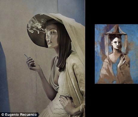 Những bức chân dung của Picasso thể hiện sự hứng thú đặc biệt của ông đối với hình học.