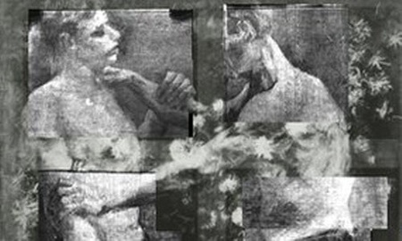 Hình ảnh hai đô vật được phát hiện bằng tia X-quang