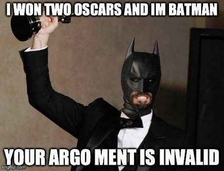 Bật cười với hình ảnh Ben Affleck bị châm biếm khi vào vai Người Dơi - 8 “Tôi đã giành 2 giải Oscar rồi. Sự phản đối của các vị chẳng có nghĩa lý gì đâu”.