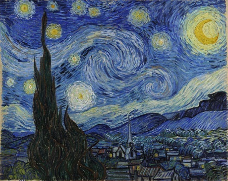 Có những bước cụ thể nào để vẽ tranh theo phong cách của Van Gogh không?