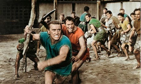 Đội quân Spartacus trong phiên bản phim ngắn năm 1960