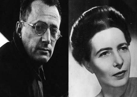 Những scandal tình ái tai tiếng nhất trong lịch sử văn học - 4 Chân dung nhà văn Simone de Beauvoir và Nelson Algren