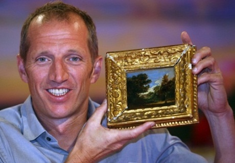 Bức tranh bé bằng tấm bưu thiếp có giá hơn 8 tỉ