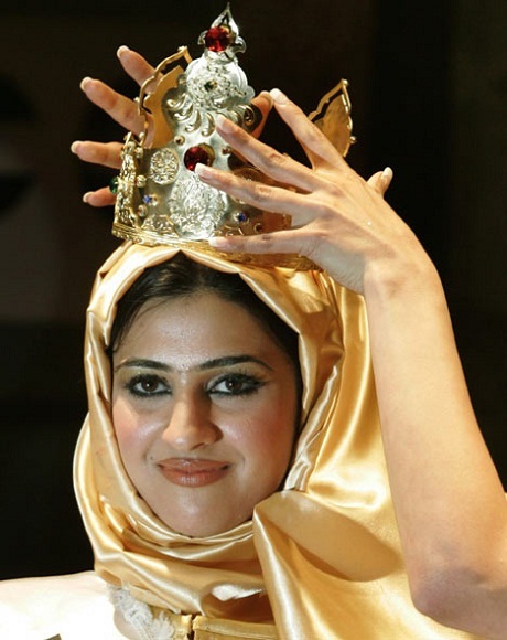 Muôn chuyện "khó tưởng" tại các cuộc thi hoa hậu ở Trung Đông - 4 Hoa hậu của cuộc thi Miss Arab World 2007 là cô Wafa Yaquoop đến từ Ba-ranh.
