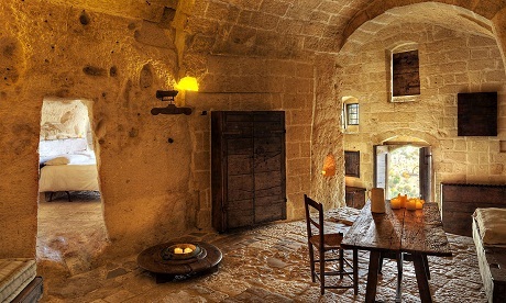 Kỳ thú khách sạn "thiên đường" trong lòng núi - 19 Khách sạn Sextantio Le Grotte della Civita, thành phố Matera, Ý