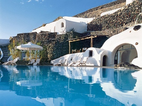 Kỳ thú khách sạn "thiên đường" trong lòng núi - 21 Khách sạn Perivolas, đảo Santorini, Hy Lạp