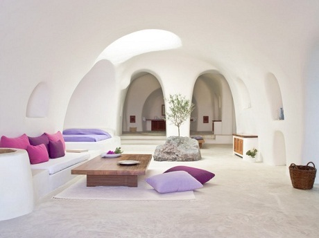 Kỳ thú khách sạn "thiên đường" trong lòng núi - 22 Khách sạn Perivolas, đảo Santorini, Hy Lạp