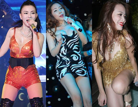 "Nữ ca sĩ "khoe thân" là hạ thấp hình ảnh của phụ nữ" - 11 Ở Việt Nam, đã và đang có nhiều nữ ca sĩ trẻ theo đuổi hình ảnh khoe thân trên sân khấu.