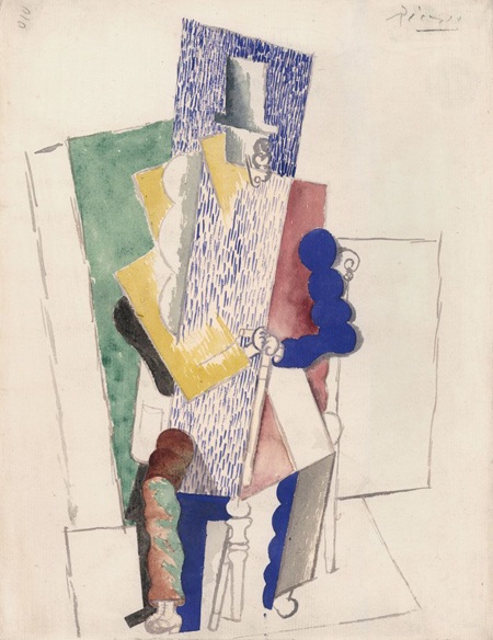 Kỳ lạ khi tranh triệu đô của Picasso bán ra với giá như cho - 2 Bức họa “L’homme au Gibus” của họa sĩ Pablo Picasso có thể được mua với giá chỉ 135 USD.