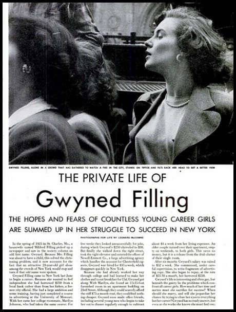 “Cuộc sống riêng của Gwyned Filling”