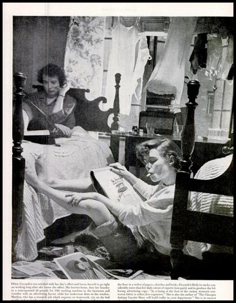 … nhưng khá bê trễ khi ở nhà.