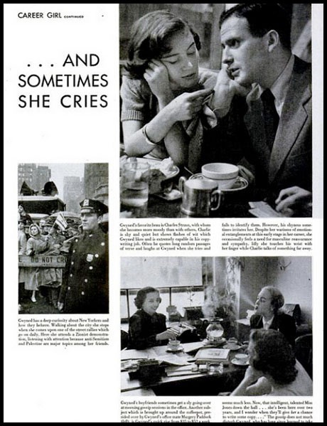 Khi cuộc sống trở nên quá vất vả và khắc nghiệt, cô thường tìm tới bạn bè và người yêu để chia sẻ.