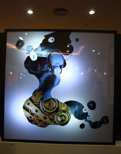 Họa sĩ Doãn Hoàng Lâm và loạt tác phẩm “Nội soi”.