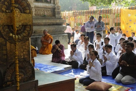 Thái Lan hiến tặng 300kg vàng ròng cho ngôi đền cổ của Ấn Độ - 2 Đền Mahabodhi