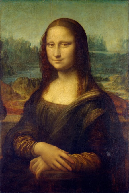 Sự thật thú vị về danh họa Leonardo Da Vinci - 10 Kiệt tác Mona Lisa được Leonardo vẽ từ năm 1503 đến 1505/1507.