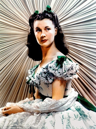 Nữ diễn viên phim “Cuốn theo chiều gió” qua lời kể của con chồng - 1 Nàng Scarlett O'Hara trong phim Cuốn theo chiều gió (1939)